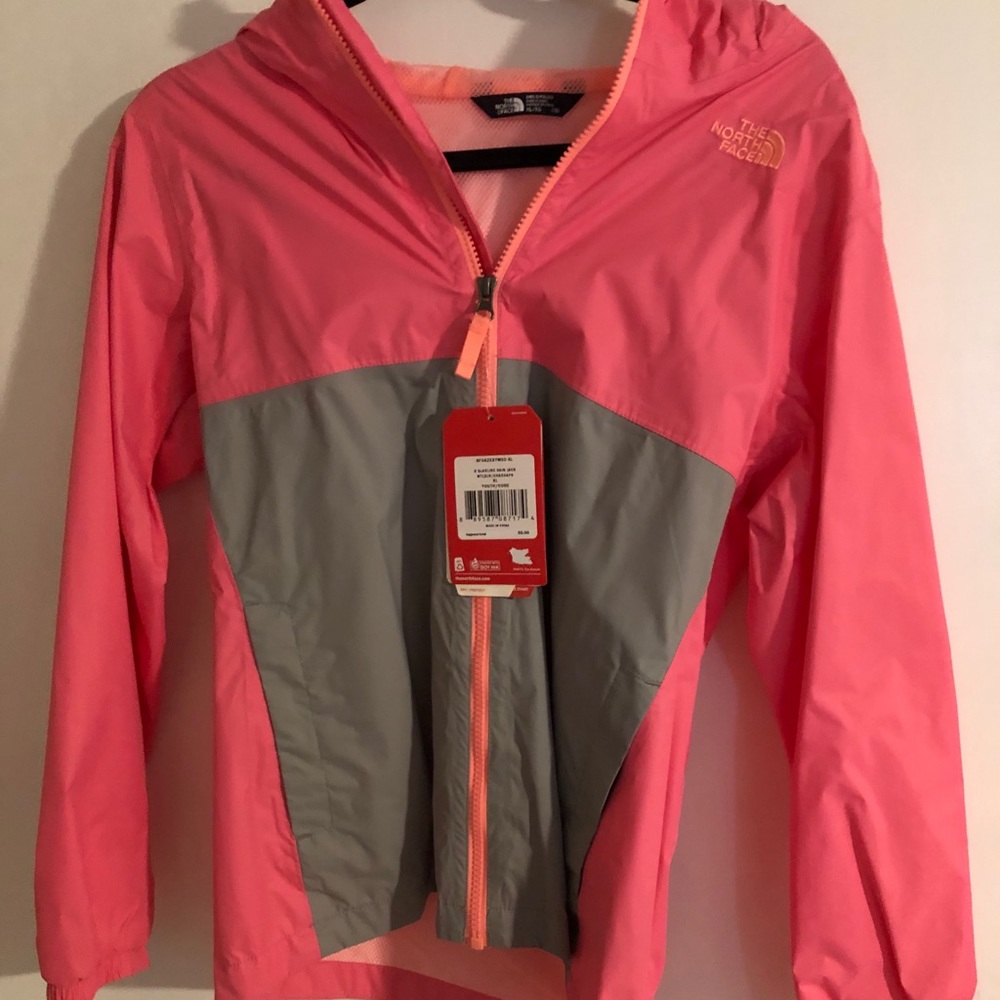 North Face rain jacket